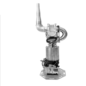 DN40 Stainless Steel 304 2 Axis Jet Nozzle with DMX512 Decoder