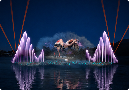 Fountain 3D Concept Design and Layout Engineering