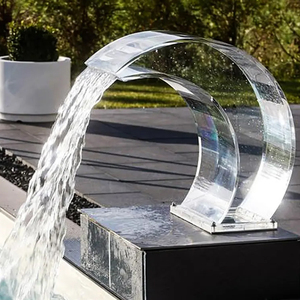 Custom Waterfall Fountain Nozzle 15w Acrylic Waterproof IP65