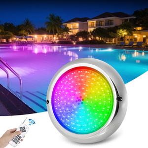 IP68 LED Pool Light Best Sellers Swimming Underwater Light with Remoter AC 12V RGB Lamp Waterproof Pool Light RGB