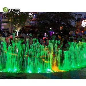 Outdoor Plaza Landscape Water Park Interactive Dry Floor Nozzle