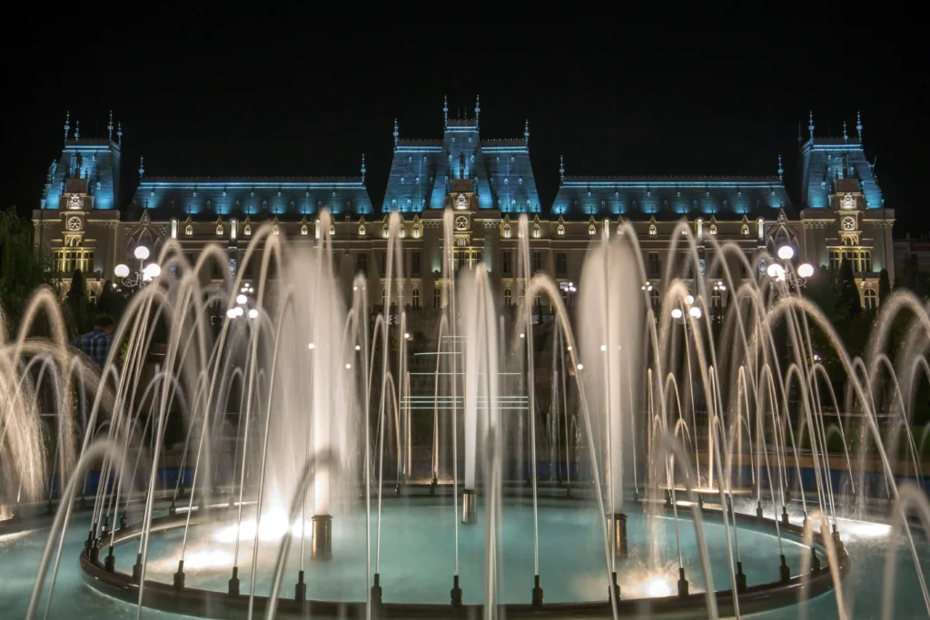 DMX512 and Art-Net dynamic fire fountain nozzles