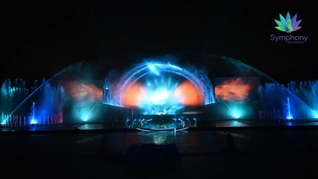 2D Digital Nozzles integrated in Science City Multimedia Show