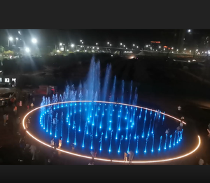 Modern Style Dry Floor Fountains Free Design Outdoor Plaza Square Public Water Park for Children's Play