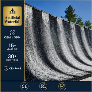 Artificial Waterfall End-to-End Design Construct Equip