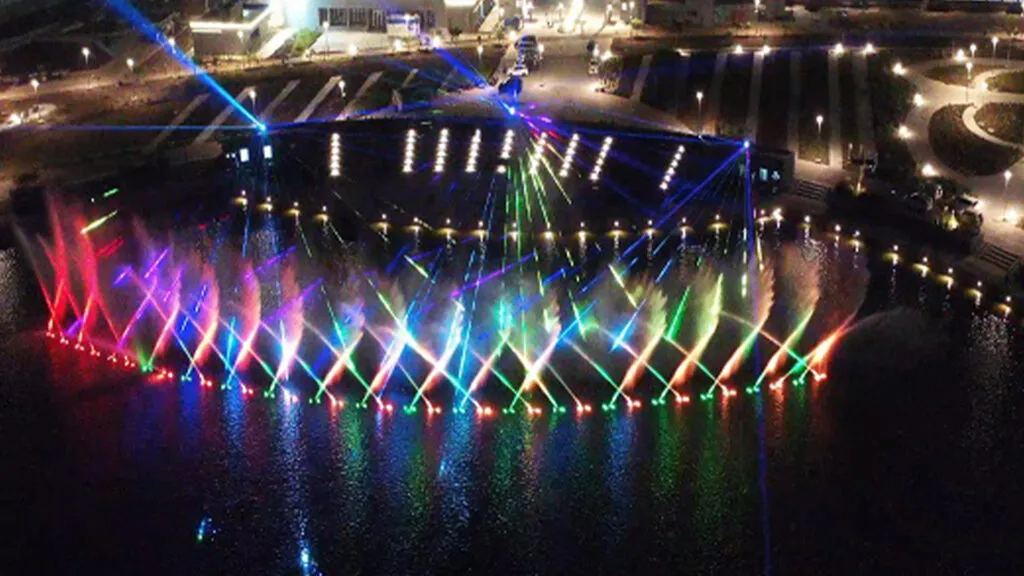 Atal Sarovar Fountain Light & Sound Show
